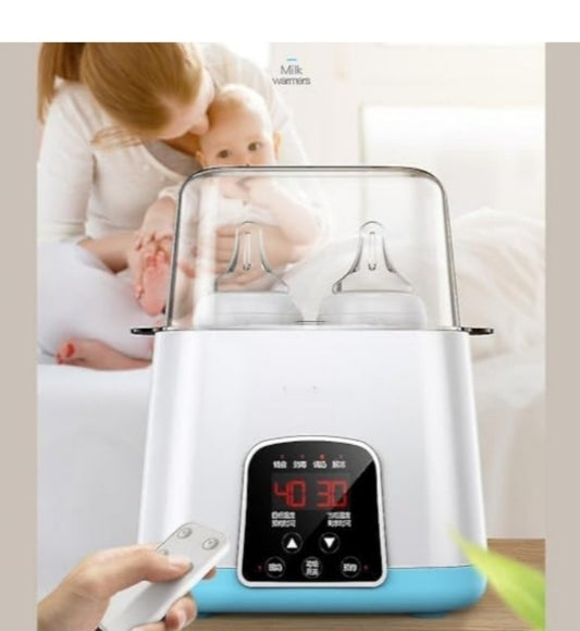 9-in-1 Smart Baby Bottle Warmer & Sterilizer/ Fast Heating,Defrost, Food Warmer & LED Display.